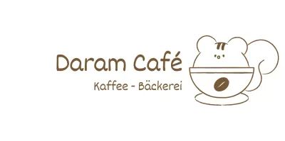 Cafe-Ware mit einer einfachen, niedlichen Eichhörnchen-Illustration in Braun.