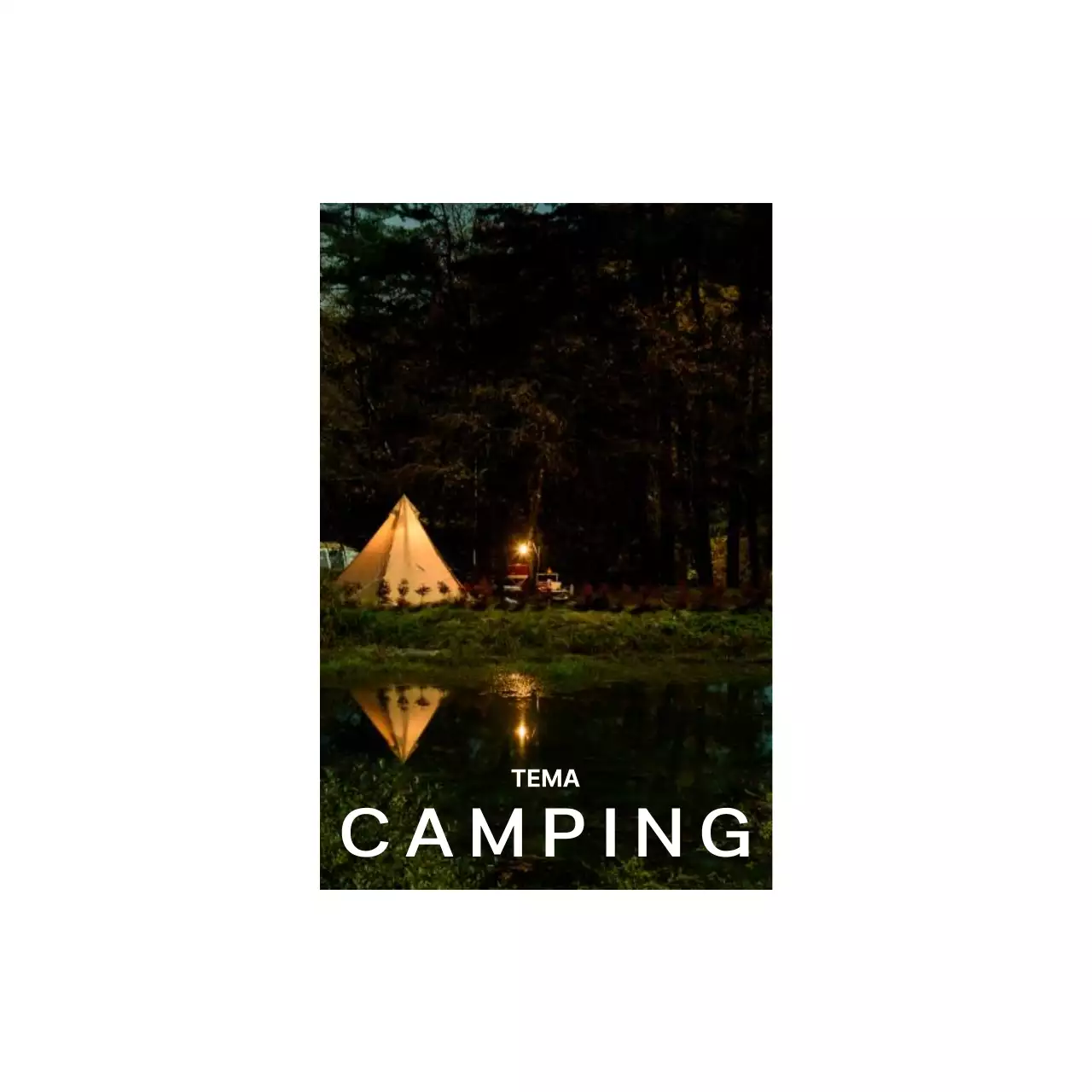 Presentamos un camping sentimental con toques beige