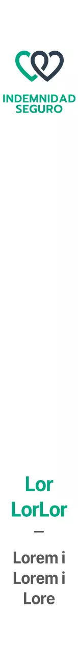 Promocionar un producto de seguros con un logotipo y texto turquesa y negro de seguros de propiedad y accidentes.