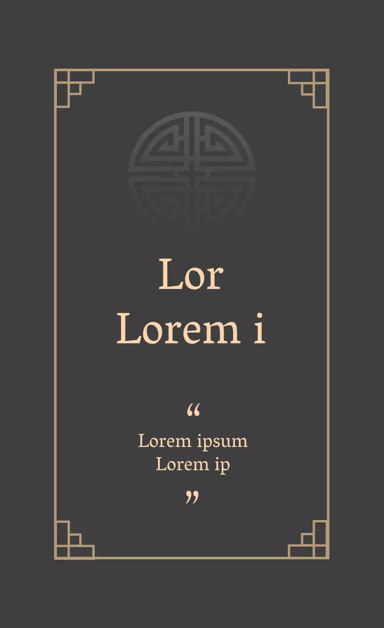 Dunkelgraues illustriertes Verpackungsetikett für Geschenksets