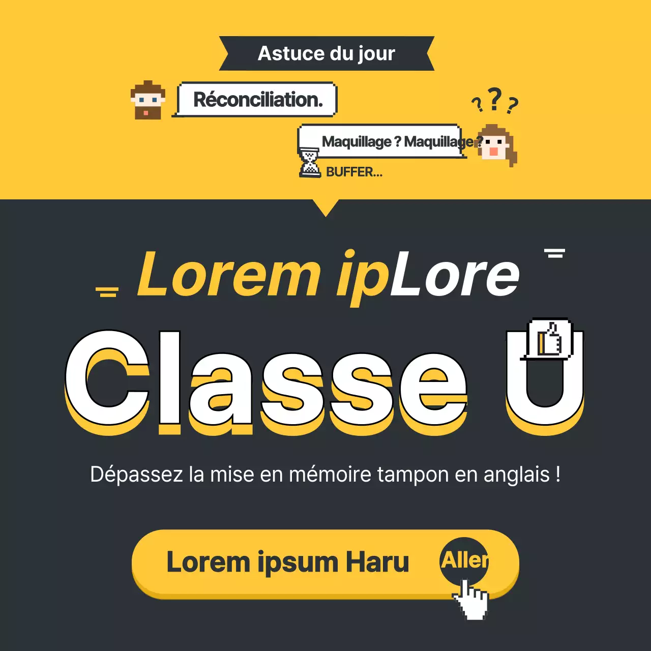 Bufférisation de l'anglais