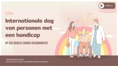 roze gehandicapten dag publiciteit