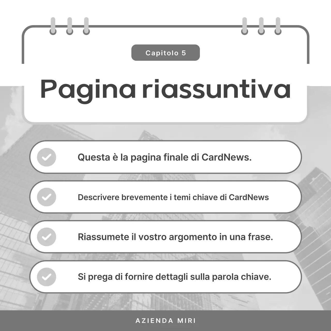 Messaggi aziendali semplici in bianco e nero