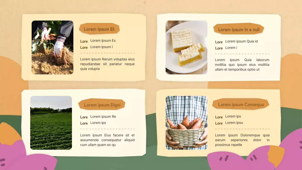 Un planificateur de fêtes municipales marron et rose