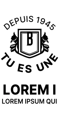 Simple Combinaison de symboles et d'emblèmes modernes Style de logo Communications et promotions de l'université