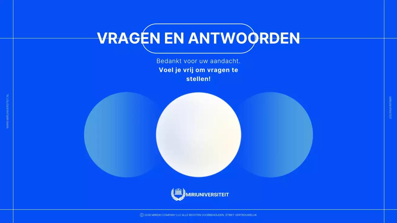 Een eenvoudige blauwe en grijze hostuitwisselingsinformatiesessie
