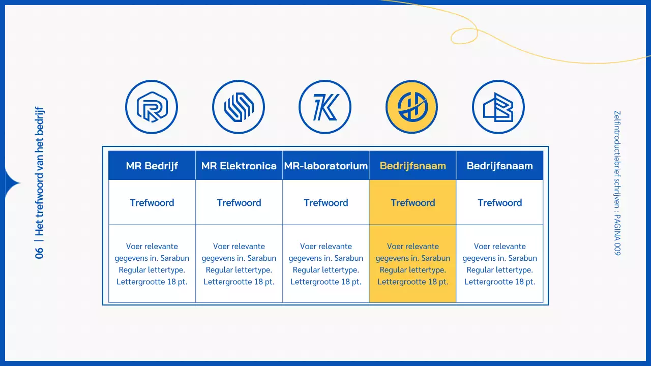 Kladblok met blauwe achtergrond leert je hoe je een sollicitatiebrief schrijft