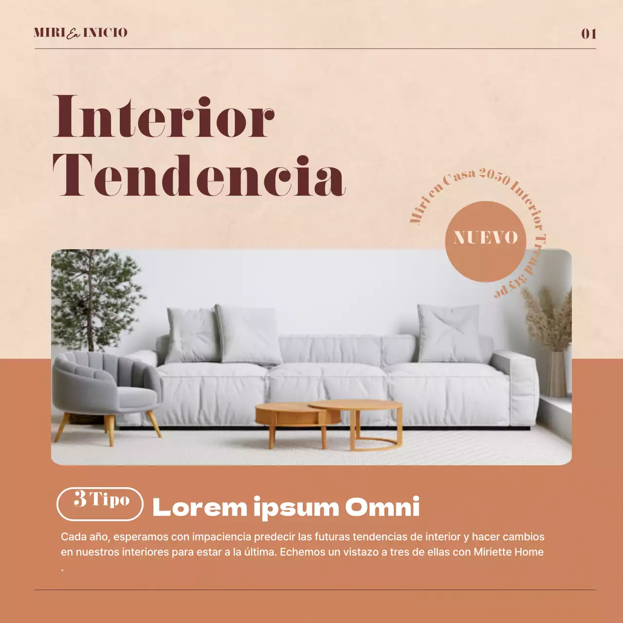 Tendencias en interiorismo beige