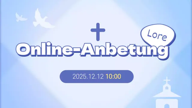 Blue Neat Vorschule Jugend Online Anbetung