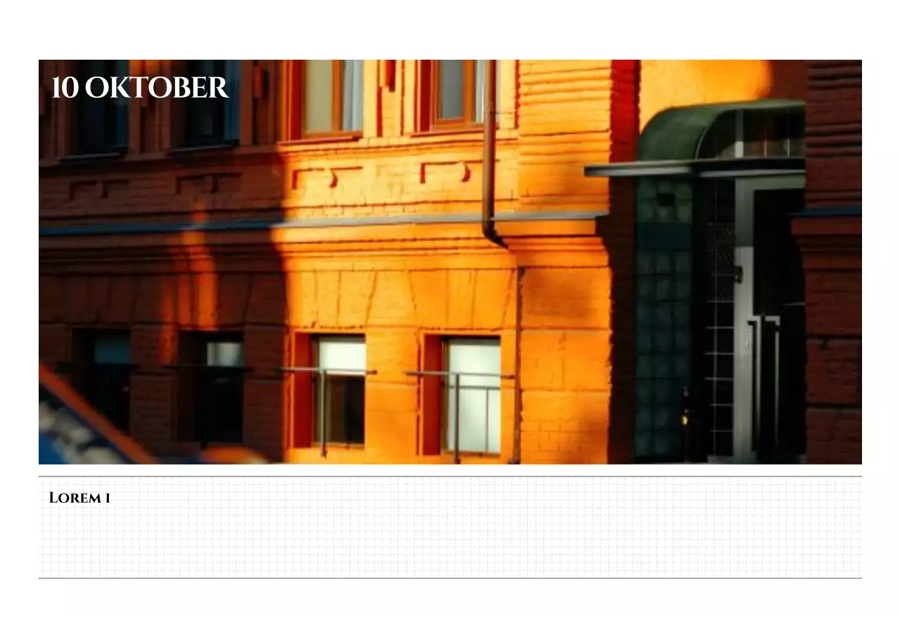 Eenvoudige stijl muurkalender met zwart-wit emotionele reisfotografie concept