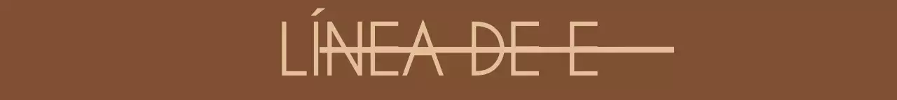 Una sencilla promoción de cafetería con letras únicas en marrón y beige