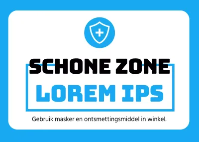 Gids voor blauwe, schone en veilige winkels