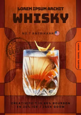 Oranje Whisky Classy Promotie