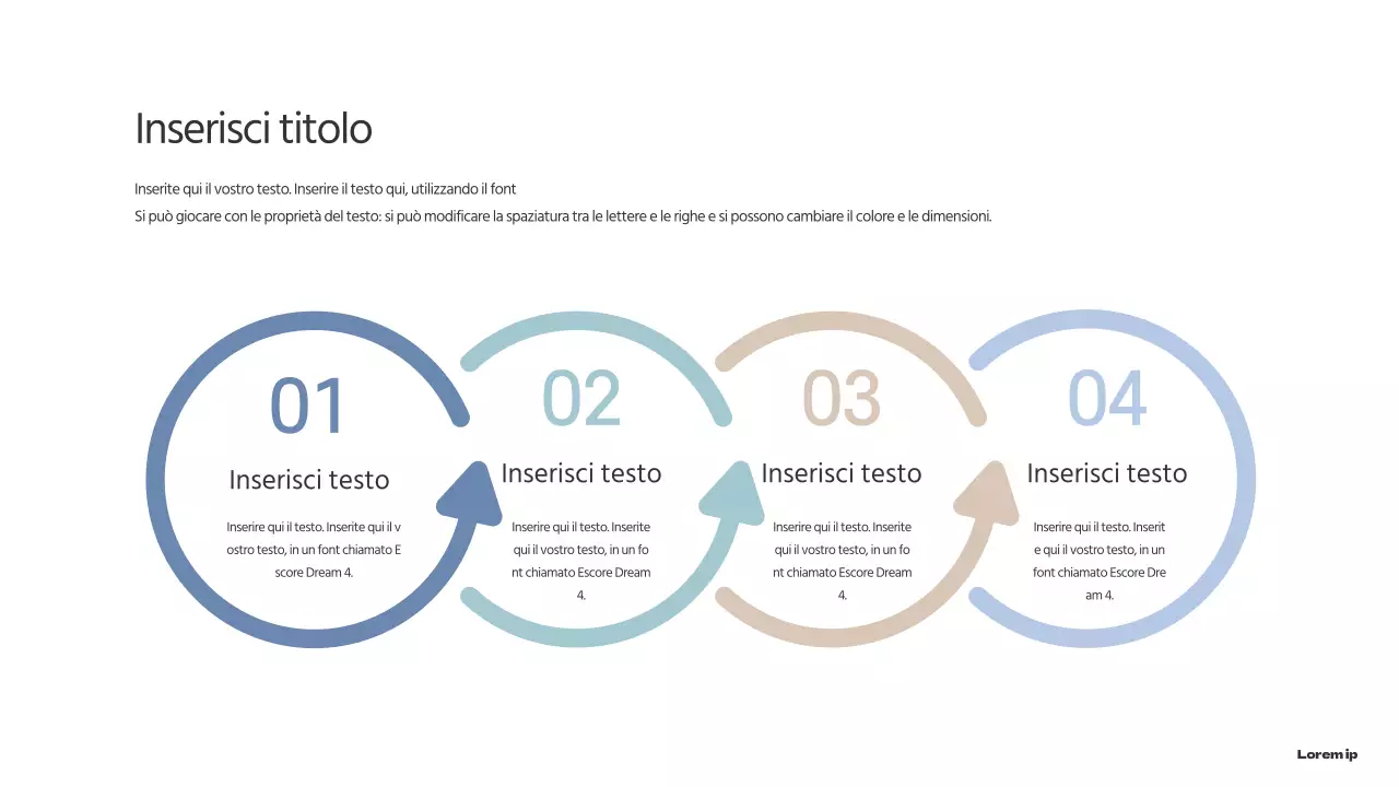 Un'agenda di semplice concezione in colori pastello