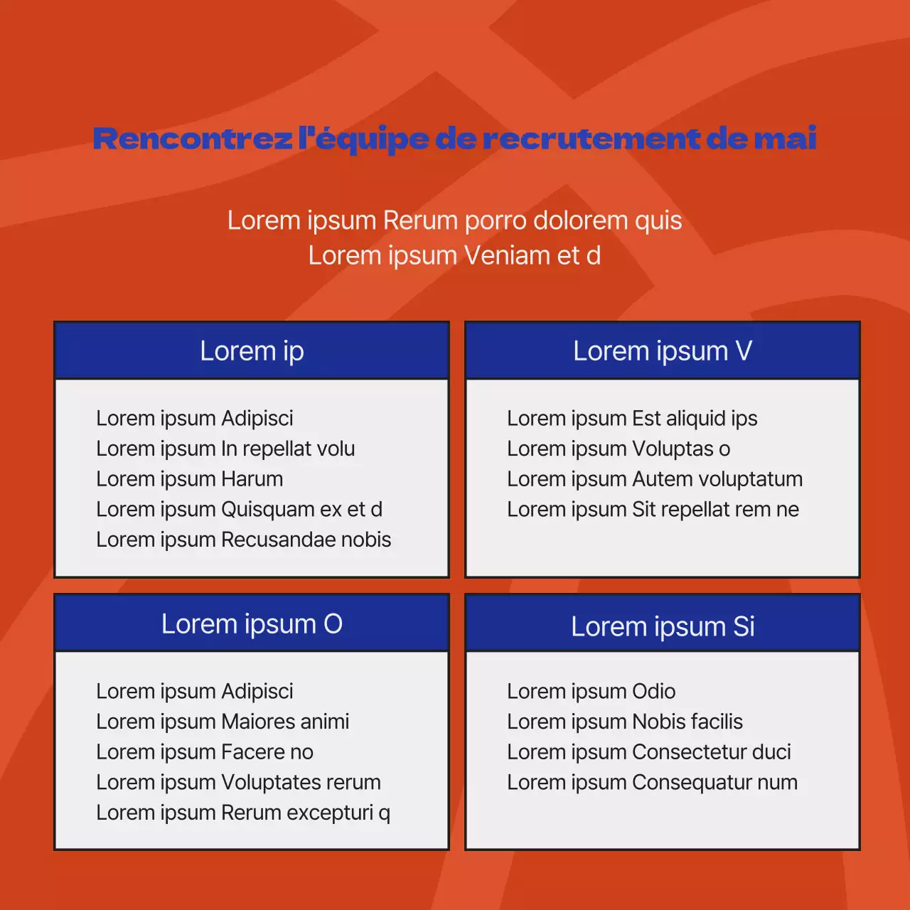 Recrutement pour l'équipe de basket du Sportscentre bleu et orange