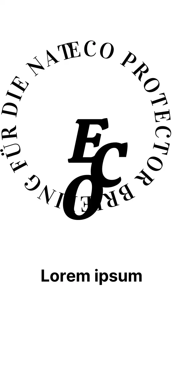 Grünes Vereinsdesign mit schwarzem Text