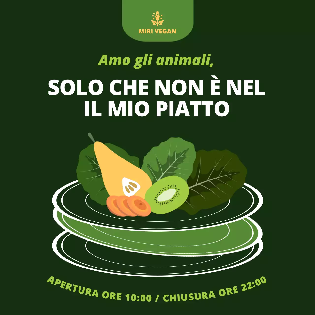 I feed Instagram dei ristoranti vegani a tema verde