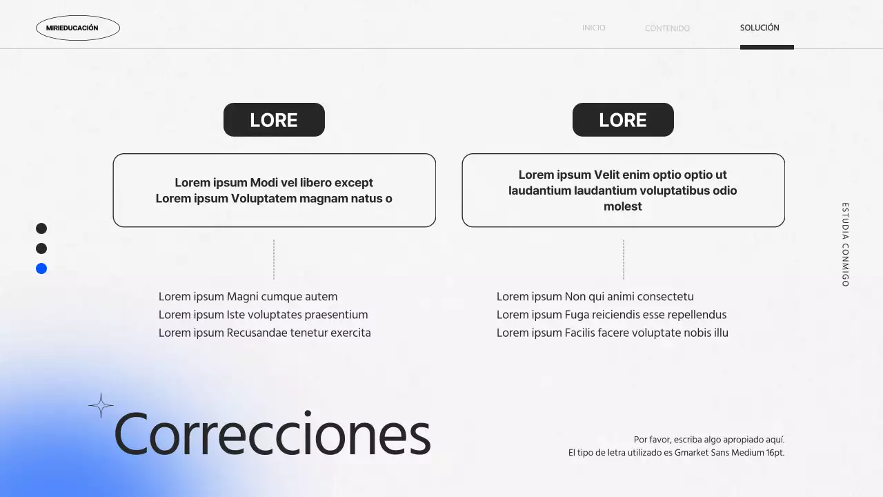 Informe de proyecto kitsch con degradados morados