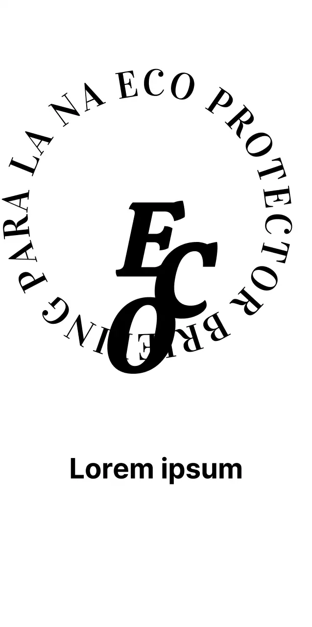 Diseño de asociación verde con texto negro