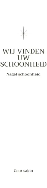 Luxe nagelsalon concept met donkergroene glitter illustraties en Engelse taal