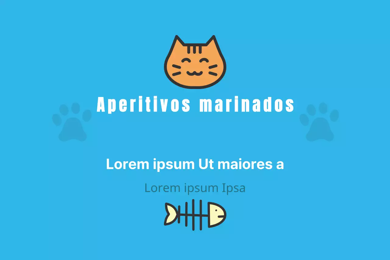 Aperitivos marinados