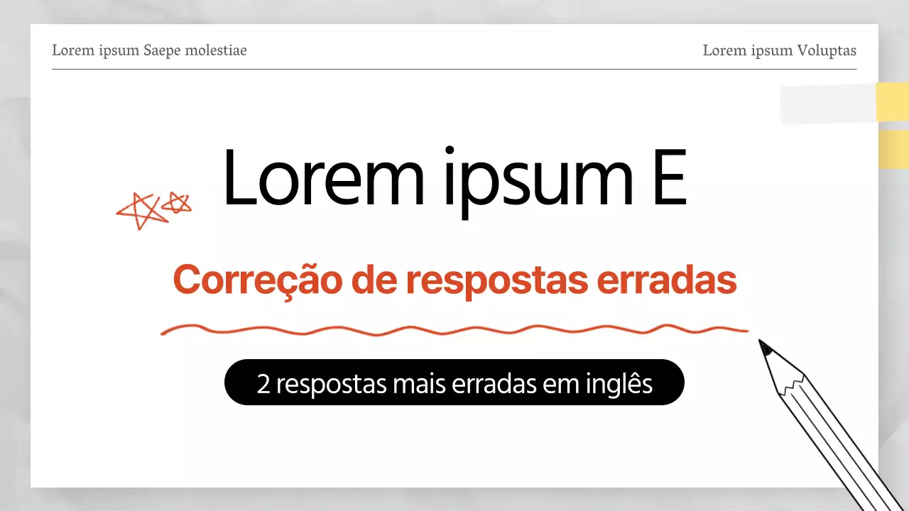 Respostas do teste temático vermelho e branco