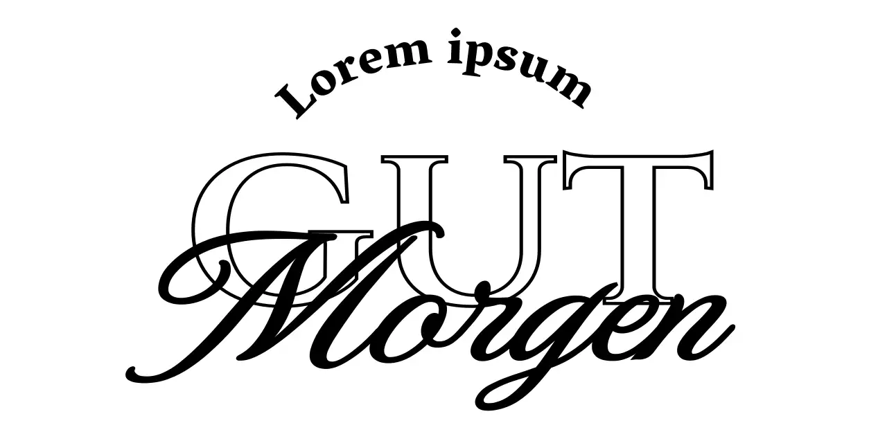 Cafe-Ware mit schwarzem, emotionalem Konzepttext