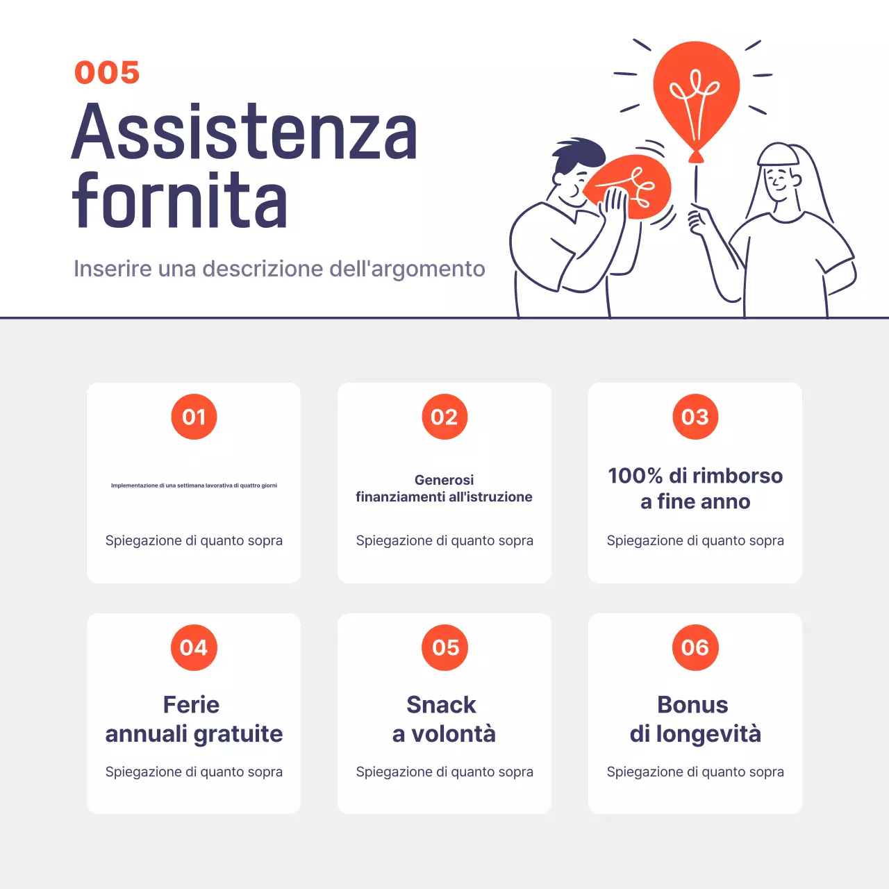 Reclutamento moderno grigio