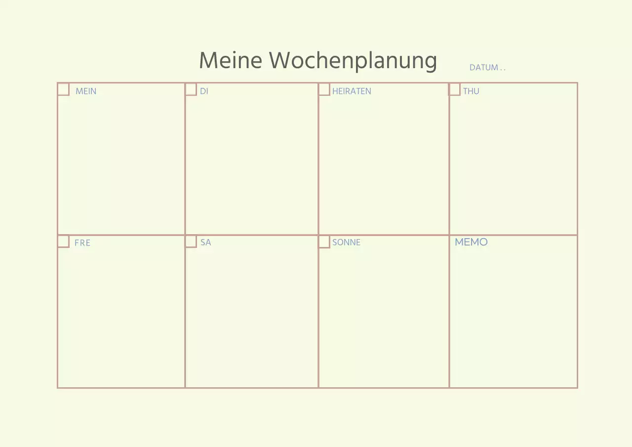 Beige Linien einfaches Tagebuch Planer