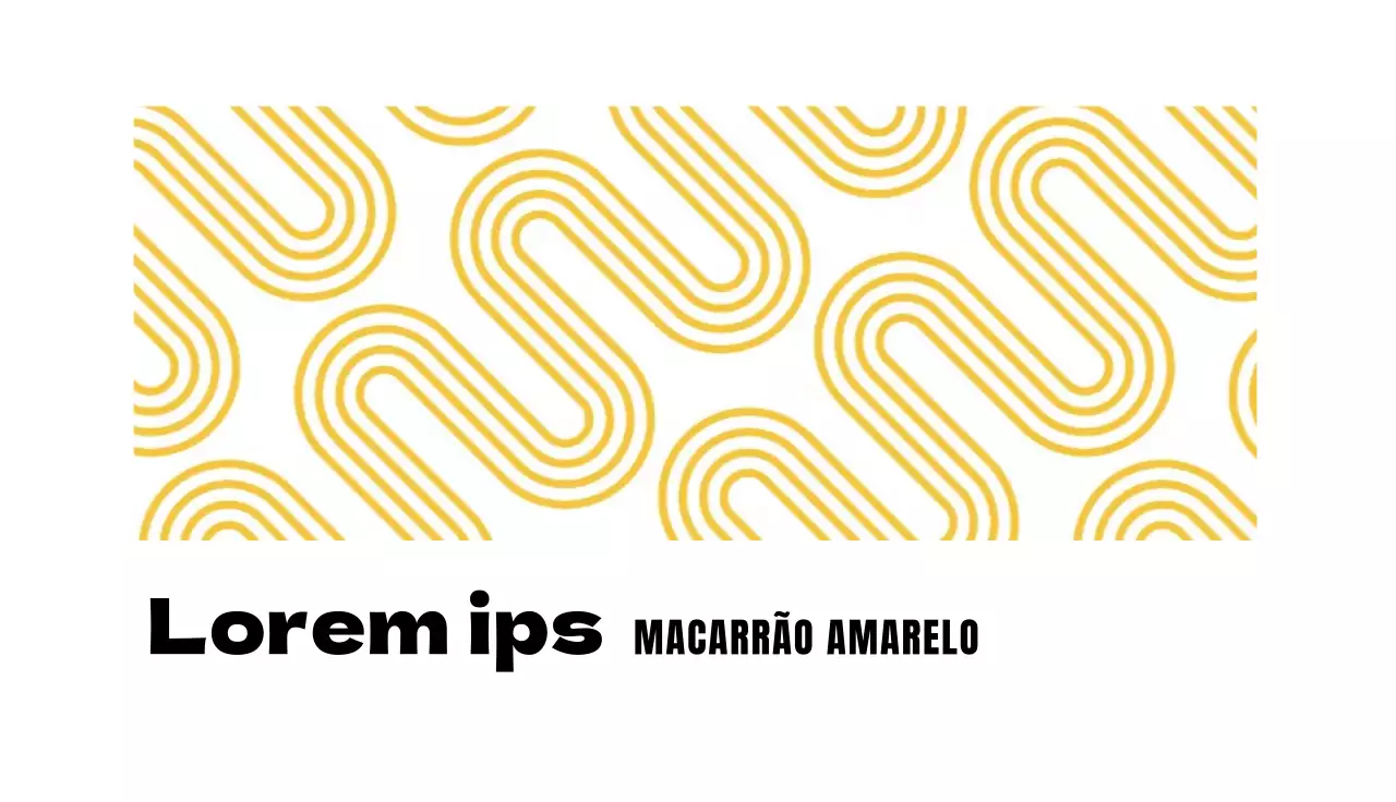 Cartão de visita amarelo com padrão tradicional para restauração