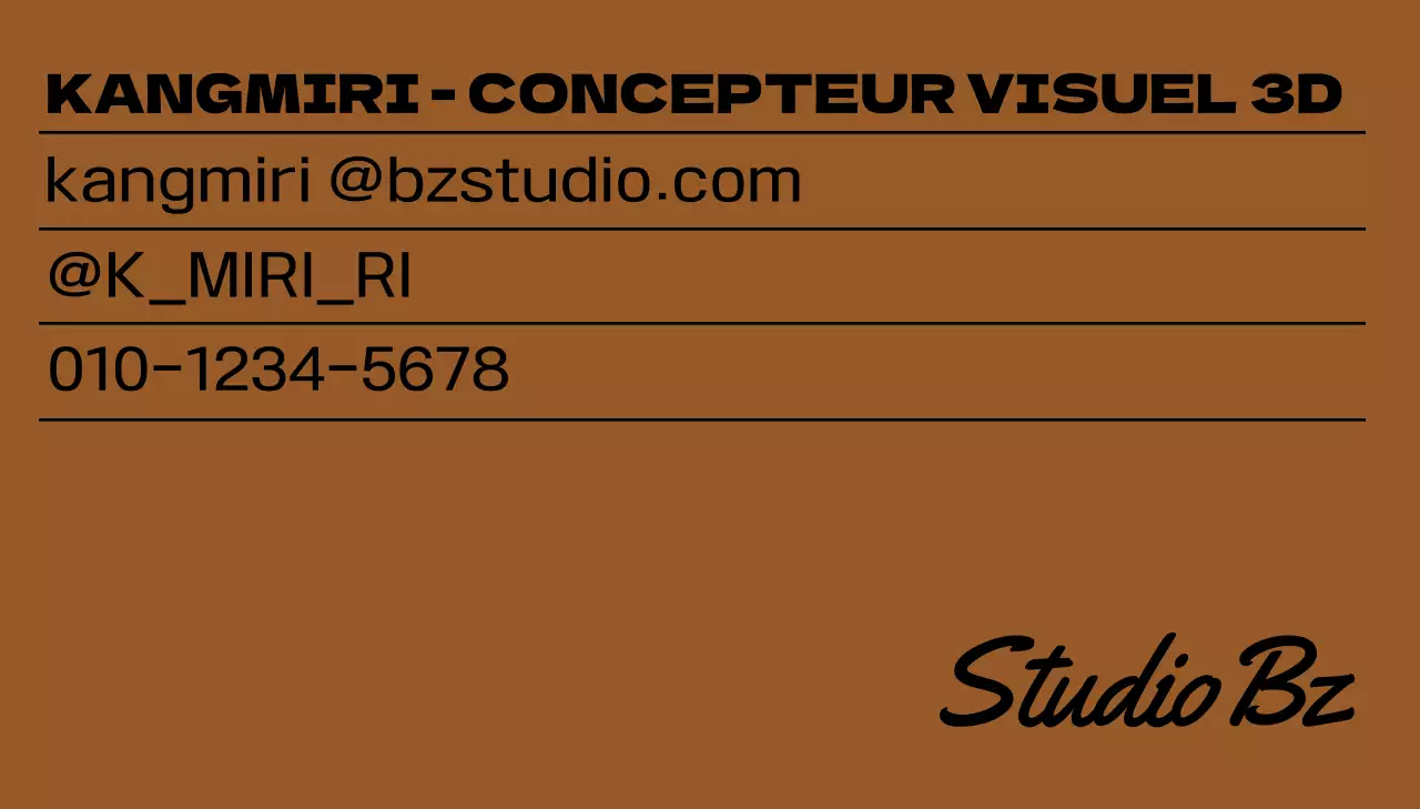 Design épuré avec texte dans des couleurs calmes et élégantes