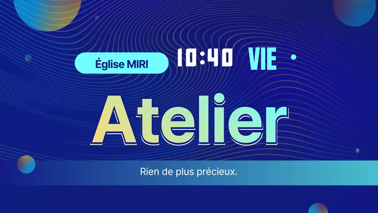 Graphique de l'espace bleu Culte en ligne