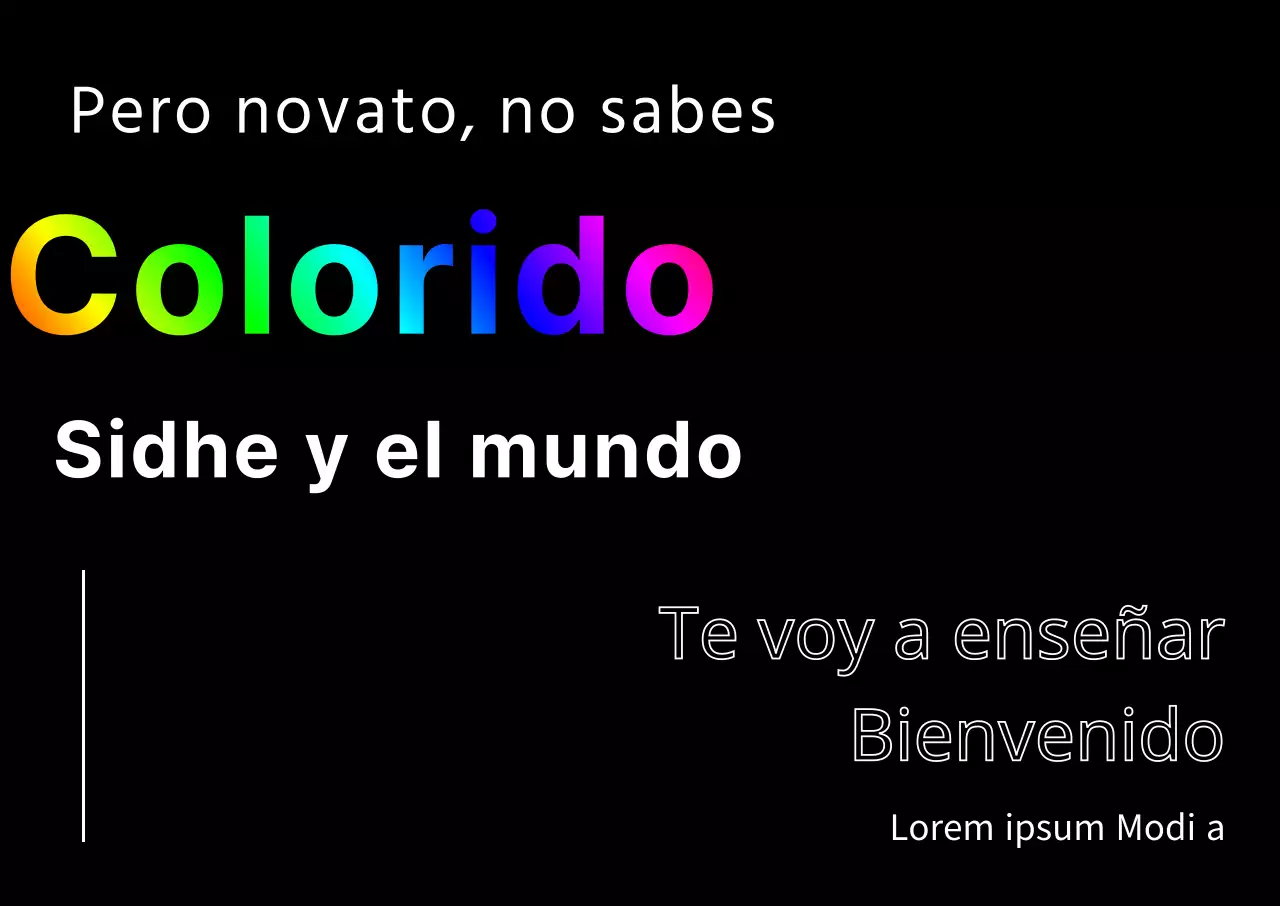 Dé la bienvenida a los nuevos estudiantes con un colorido diseño en negro