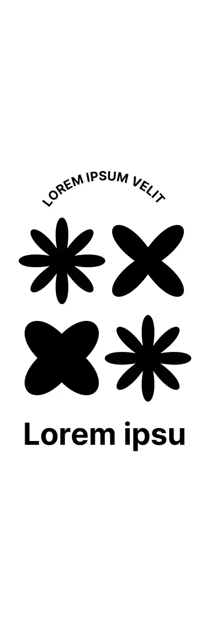 Symbole simple et mignon logo combiné en noir Organisations et causes de protection de l'enfance