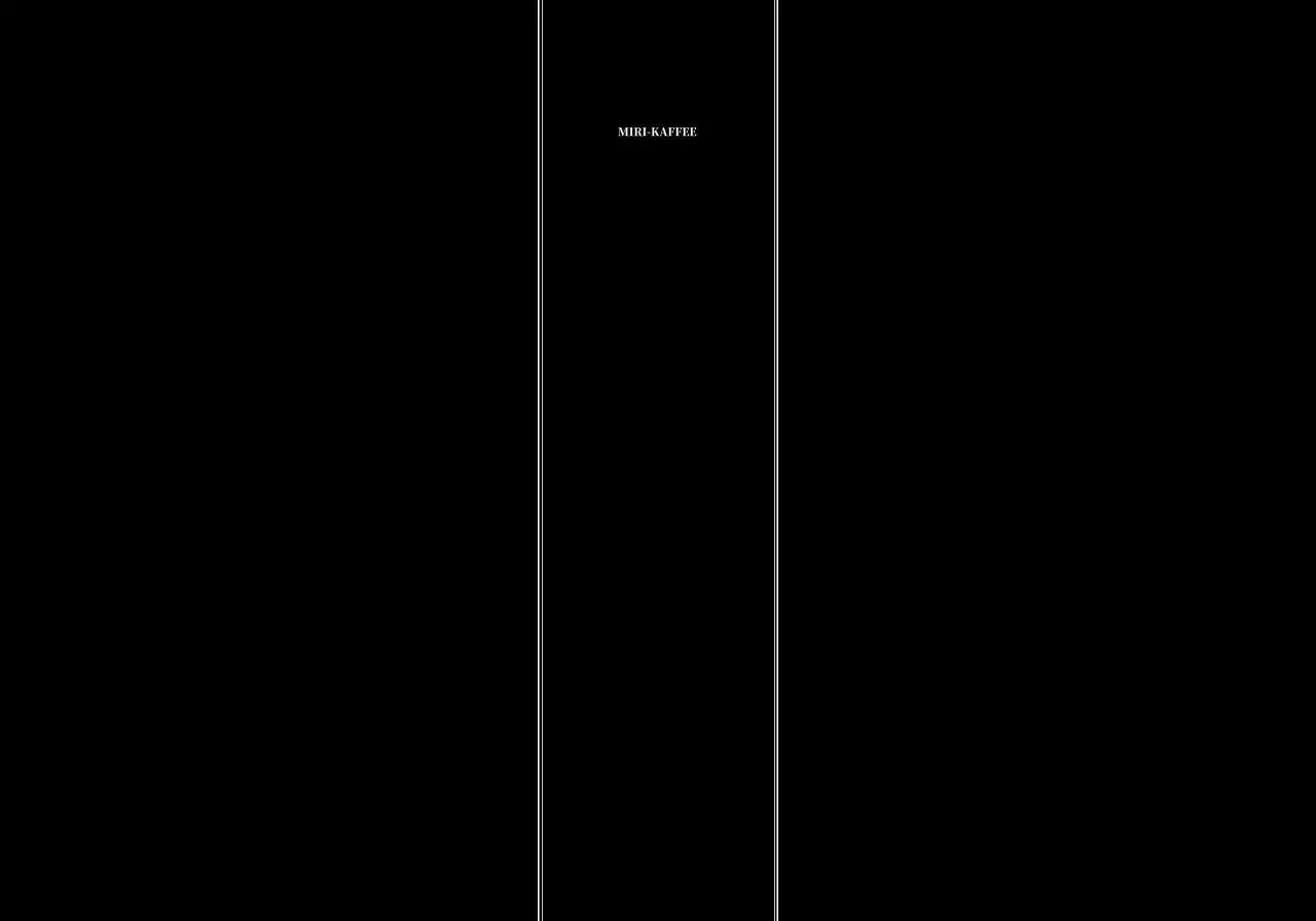 Cafe-Konzept mit emotionalen und luxuriösen Linienillustrationen in Elfenbein und Schwarz