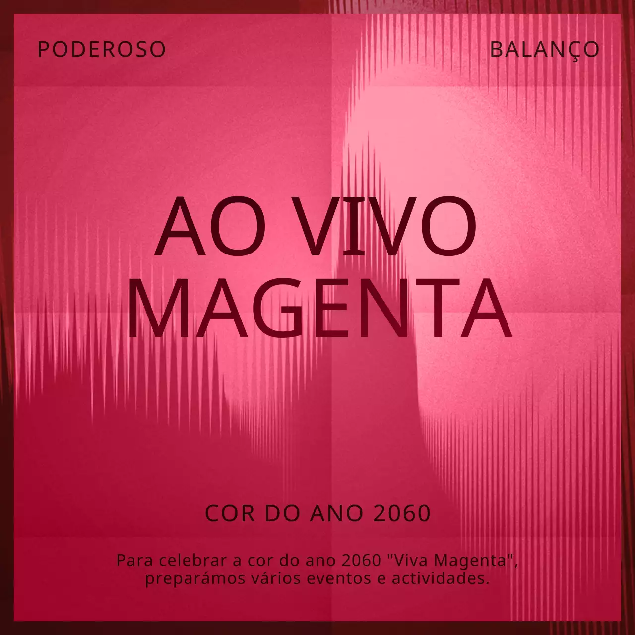 O cor-de-rosa é a cor do ano, com um estrondo