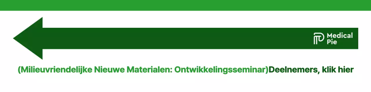 Eenvoudige en strakke combinatie van pijlen en tekst in groen en limoengroen Lay-outstijl Routebeschrijving naar het seminar