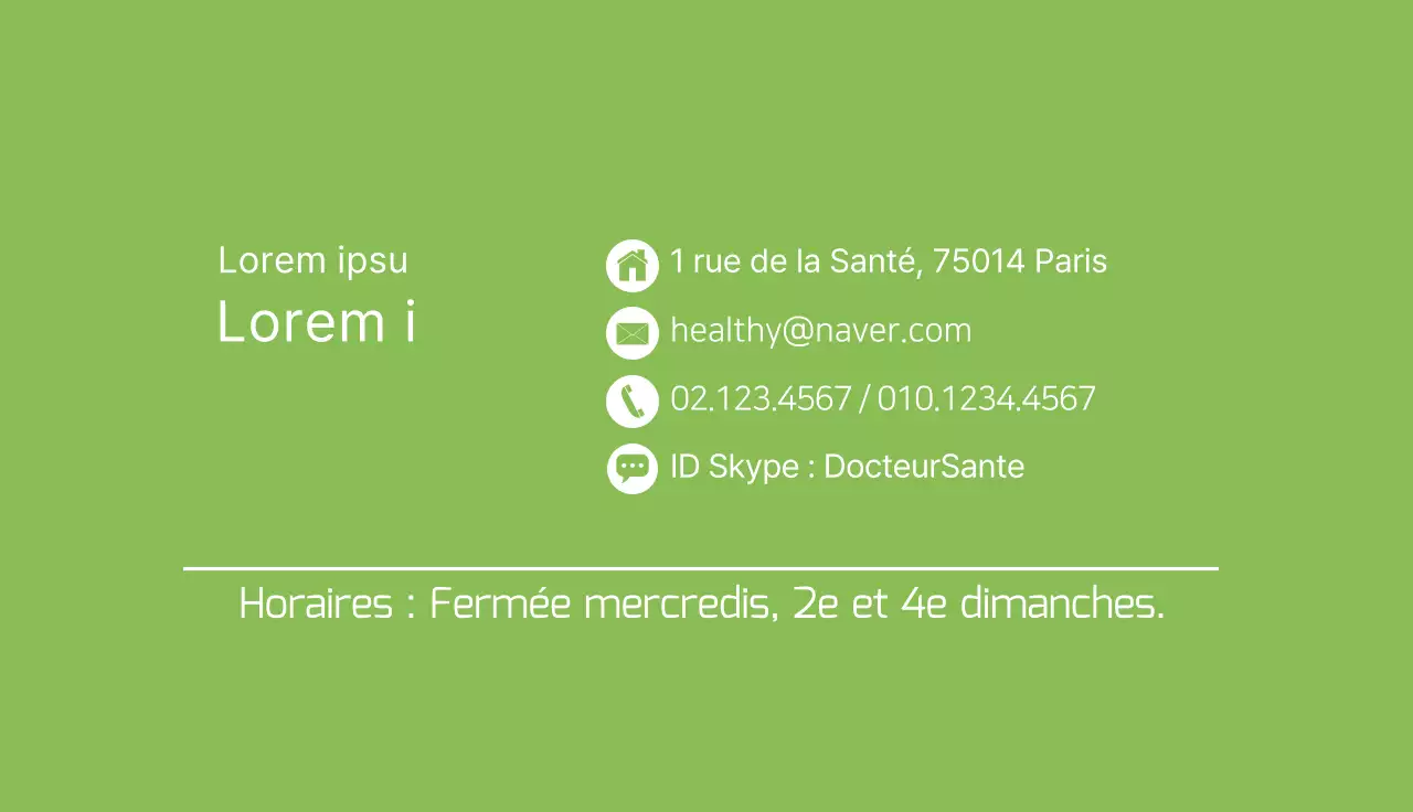 brun vert illustration logo hôpital clinique