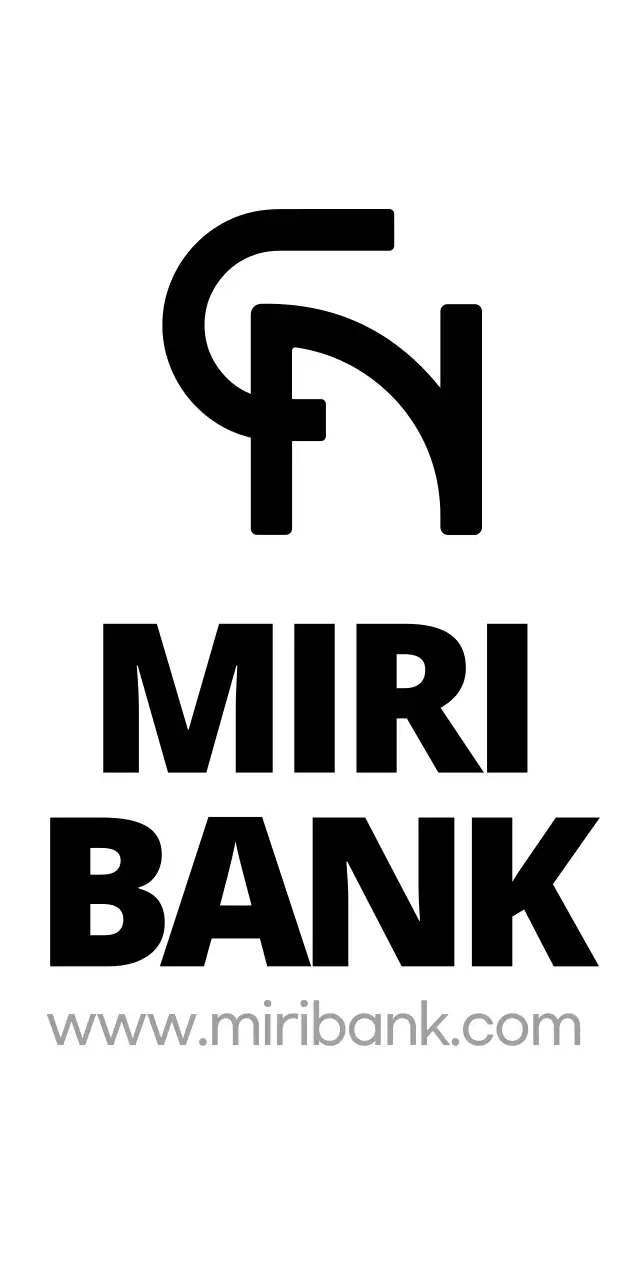 Promoot je bank met een eenvoudig, schoon, zwart-wit logo met symbolen