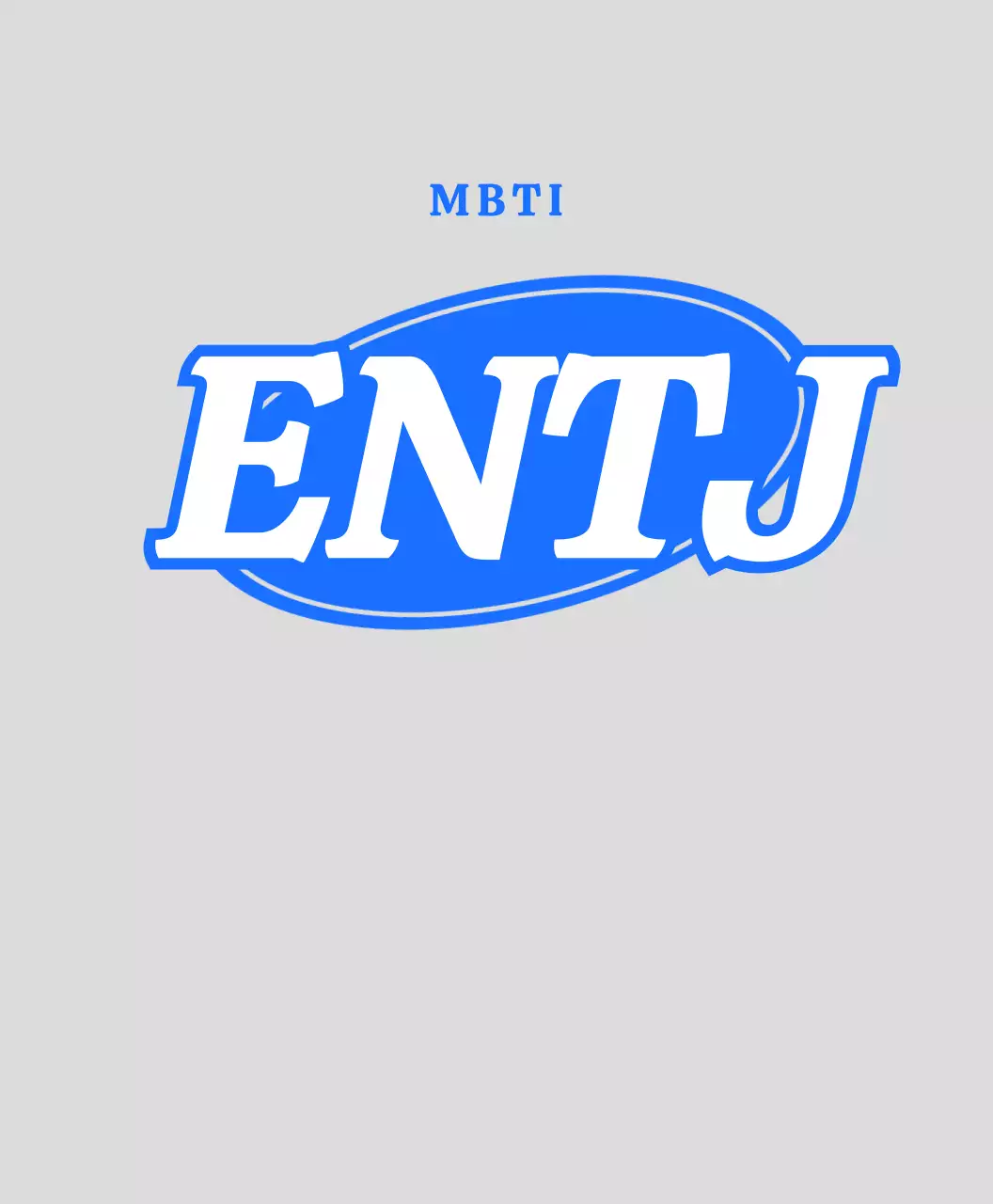 Frases de personalidad MBTI en diferentes colores