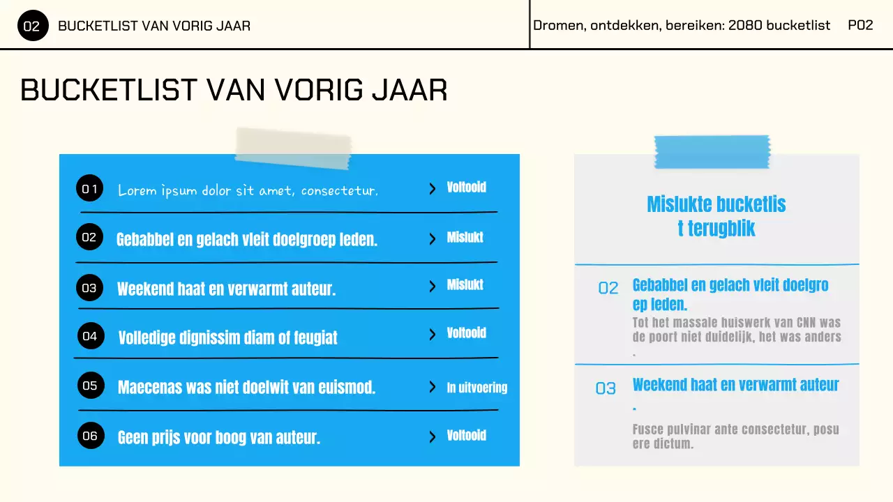 Geel Kleurrijk Schattig Karakter Illustraties Bucket List