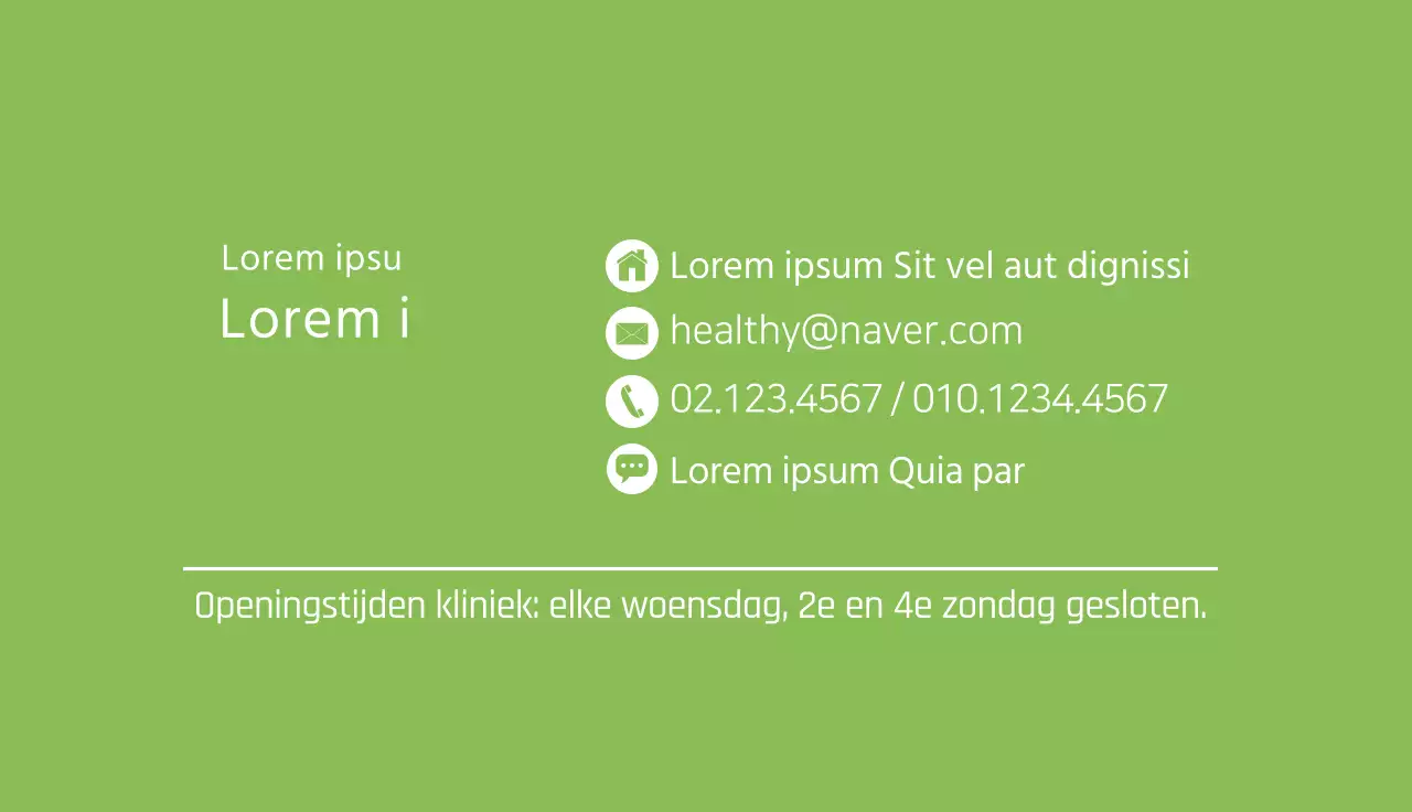 bruin groen illustratie logo ziekenhuis kliniek