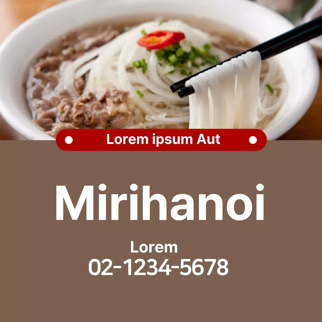 Destacado na fotografia a laranja Restaurante Neat Ramen