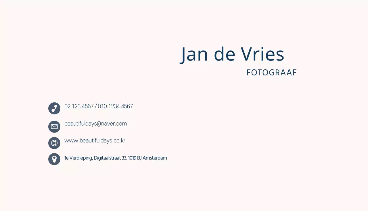 blauwe illustratie eenvoudige fotostudio