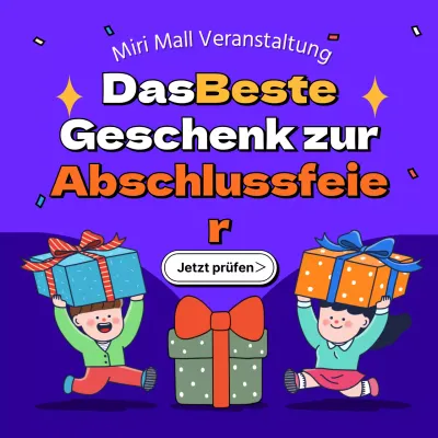 lila Abiturientengeschenkaktion