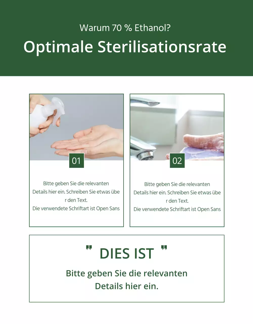 Verkaufen Sie grüne, natürliche Sanitärprodukte