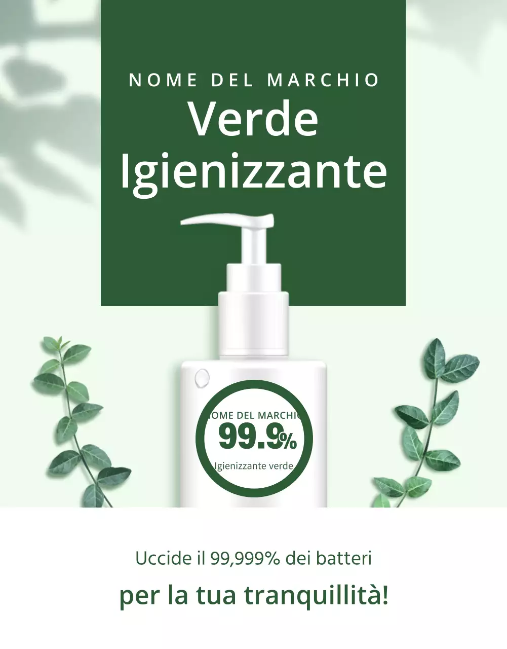 Vendere prodotti ecologici e naturali per l'igienizzazione dei concetti