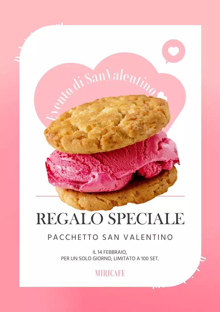 Promuovere una caffetteria rosa per il White Day