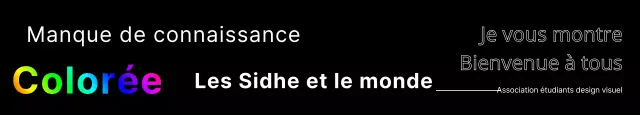 Accueillir les nouveaux étudiants avec un design noir et coloré