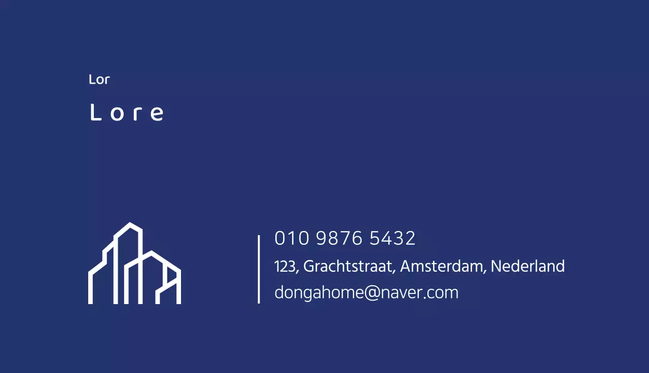 Marine schone illustratie onroerend goed